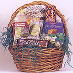 Coffee, Tea and Cookies Gift Baskets
